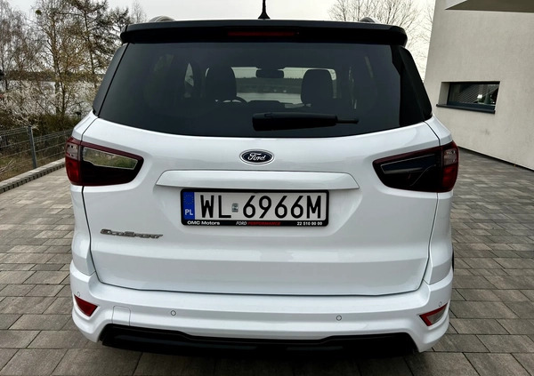 Ford EcoSport cena 65900 przebieg: 54777, rok produkcji 2019 z Serock małe 46